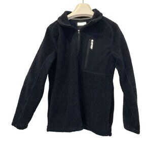 hi tech blue fleece quarter zip top S Unisex 20 pit to pit great conditi…
